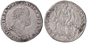 FIRENZE Cosimo I (1537-1574) Testone 1560 1° serie busto piccolo - MIR 149 AG (g 9,12) R Depositi. Leggermente porosa
BB+