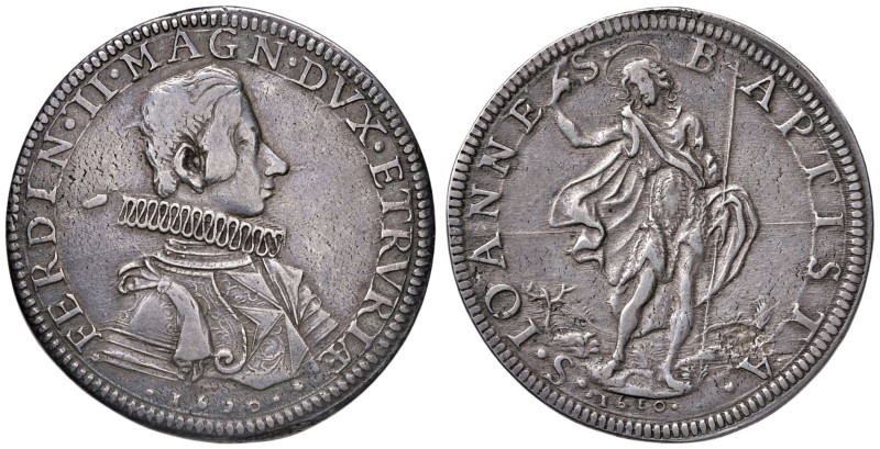 FIRENZE Ferdinando II (1621-1670) Piastra 1630 - MIR 291/2 AG (g 32,15)
BB