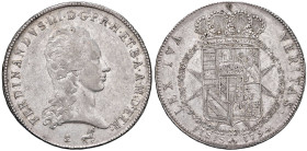 FIRENZE Ferdinando III (1790-1801) Francescone 1794 - MIR 405/3 AG (g 27,22)
BB