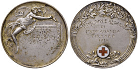 FIRENZE Medaglia 1916 Commissione regionale di propaganda - Opus: Picchiani - AG (g 34,01 - Ø 44 mm)
SPL