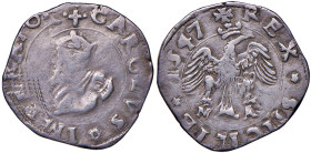MESSINA Carlo V (1516-1556) 2 Tarì 1547 - MIR 292/8 AG (g 5,76) R
qBB