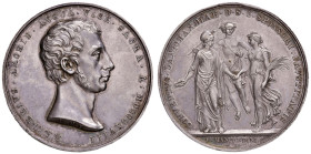MILANO Francesco I (1815-1835) Medaglia 1818 ingresso a Milano - Opus: Manfredini - AG (g 28,29 - Ø 37mm) Colpo al bordo
qSPL
