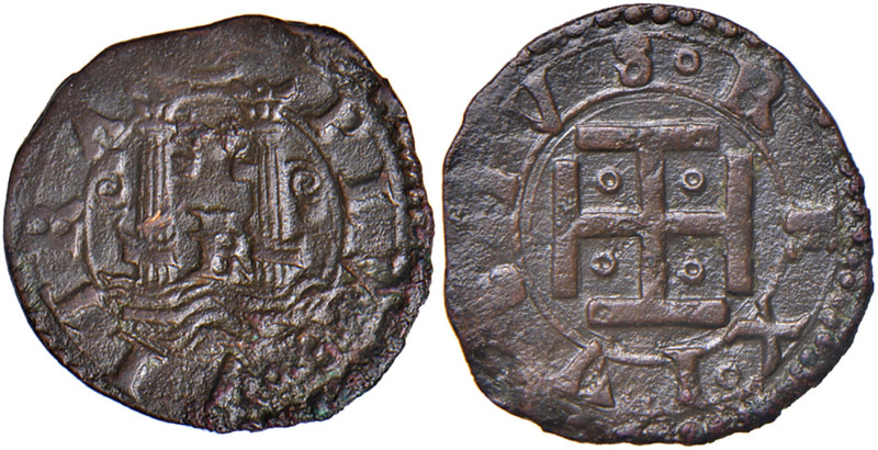 NAPOLI Carlo V (1516-1556) Cavallo - Magliocca 87, MIR 156/2; P.R. 47A CU (g 1,7...