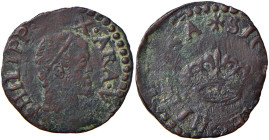NAPOLI Filippo II (1554-1598) 2 Cavalli - Magliocca 169 (?); MIR 197; P.R. 101 CU (g 1,99)
BB