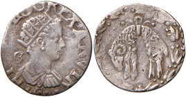 NAPOLI Filippo III (1598-1621) Mezzo carlino - cfr. Magliocca 42; cfr. MIR 216/2 AG (g 0,92) Schiacciatura di conio. Poroso
qBB