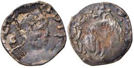 NAPOLI Filippo III (1598-1621) Mezzo carlino - cfr. MIR 216 AG (g 0,70) Falso d’epoca (?) anche se sembra di buon argento
qMB