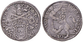 Clemente X (1670-1676) Bologna - Lira 1671 - Munt. 56 AG (g 6,22)
MB/qBB