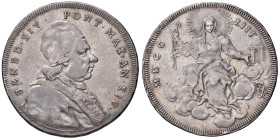 Benedetto XIV (1740-1758) Scudo 1753 A. XIV - Munt. 44 AG (g 26,18) Colpetto al bordo
BB