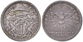 Sede Vacante (1758) Doppio Giulio 1758 - Munt. 4 AG (g 5,25) Modesti depositi di colla al D/
BB