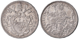 Pio VI (1775-1799) Mezzo scudo 1778 A. IV - Munt. 24 AG (g 13,14)
BB+
