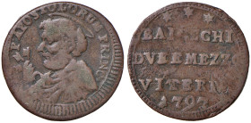 Pio VI (1775-1799) Viterbo - Sampietrino ridotto - Munt. 428 CU (g 7,29)
MB
