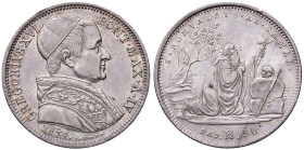 Gregorio XVI (1831-1846) 50 Baiocchi 1834 A. IV - Nomisma 430 AG (g 13,16)
BB+