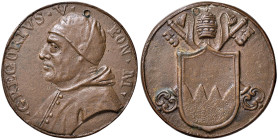 Gregorio V (996-999) Medaglia - Opus: Potto - AE (g 30,45 - Ø 41MM) Foro otturato
BB