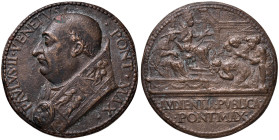 Paolo II (1464-1471) Medaglia - Opus: C. di Geremia - Modesti 111 - AE (g 45,51 - Ø 39mm) Fusione, difetto al bordo
BB