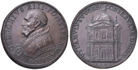 Gregorio XIII (1572-1585) Medaglia 1582 - AE (g 27,91 - Ø 37 mm) Graffi al R/
SPL