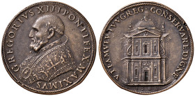 Gregorio XIII (1572-1585) Medaglia 1582 Santa Maria dei Monti - Opus: Fragni - AE (g 14,50 - Ø 36mm) Fusione posteriore
SPL