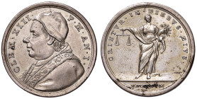 Clemente XIII (1758-1769) Medaglia 1758 A. I per l'elezione al pontificato - Opus: Hamerani - Mazio 434 - MA (g 17,53 - Ø 30mm)
SPL
