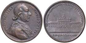 Pio VI (1775-1799) Medaglia 1787 - AE (g 22,44 - Ø 39 mm) Fusione
BB