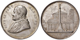 Pio IX (1846-1878) Medaglia 1865 A. XX - Opus: Bianchi AG (g 33,55) Graffietti e colpetti al bordo
SPL