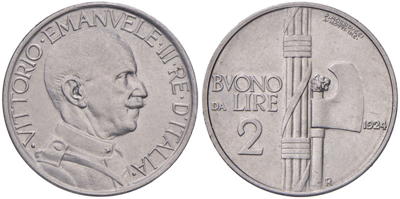 Vittorio Emanuele III (1900-1946) Lira 1924 - Nomisma 1208 NI
SPL