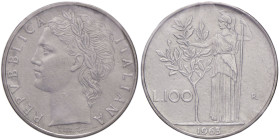 Repubblica italiana - 100 Lire 1963 - AC Sigillato FDC “ottima freschezza di conio” da Michele Straziota
FDC