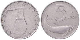 Repubblica italiana - 5 Lire 1956 - IT In lotto con 10 Lire 1978 (FDC)
BB
