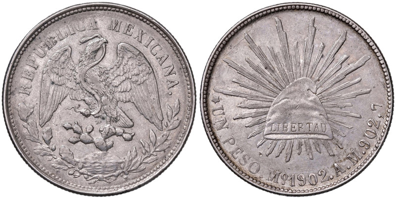 MESSICO Peso 1902 Mo AM - KM 409.2 AG (g 27,08)
qSPL