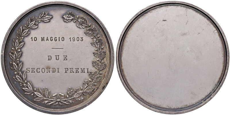 Medaglia premio 1903 - AG (g 54,94 - Ø 53 mm)
SPL