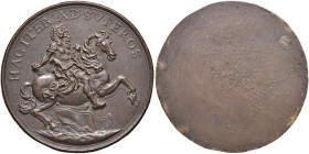 FRANCIA Luigi XIV (?) Medaglia uniface - AE (g 57,12 - Ø 76 mm)
SPL