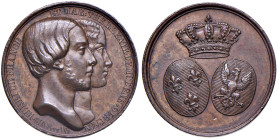 FRANCIA Medaglia 1846 matrimonio Enrico di Francia e Maria Teresa di Modena - Boccolari 246 - AE (g 4,52 - Ø 20mm)
FDC