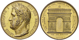 Luigi Filippo - Medaglia Arc de L’etoile - Opus: Montagny MD (g 73,40 - Ø 52 mm)
SPL