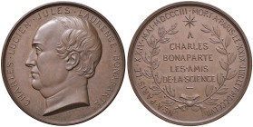 FRANCIA Medaglia 1857 Morte di Charles Lucien Bonaparte - Opus: Dumond, Ponscarme AE (g 69,99 - Ø 50 mm) Sul bordo (mano) e CUIVRE
FDC