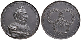 GERMANIA Hessen-Kassel - Wilhelm II (1821-1847) Medaglia 1827 300° anniversario dell'Università di Marburg - Opus: Körner - Fusione (g 42,29 - Ø 49 mm...