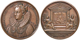 INGHILTERRA Elisabetta I (1602-1609) Medaglia - Opus: Dassier AE (g 29,89 - Ø 40 mm) Colpetto al bordo
SPL