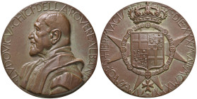 MALTA Sovrano Militare Ordine di Malta - Ludovico Chigi della Rovere Albani - Medaglia 1931 - AE (g 159 - Ø 69 mm)
qFDC