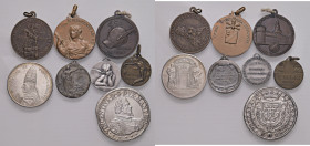Lotto di otto medaglie come da foto anche in argento
BB