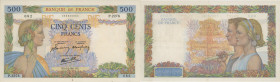 FRANCIA 500 Franchi 06/02/1941 - 082 P.2278 Lievi piegature
SPL