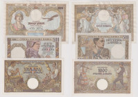 SERBIA - lotto di 3 banconote come da scansione.
BB/SPL
