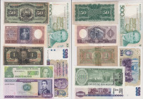 SUDAMERICA Lotto di 7 banconote sudamericane come da scansione.
B/SUP