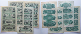 USA SOUTH CAROLINA - lotto di 4 fogli con stampato su ciascuso 4 banconote. Presenti i tagli da 2 , 5 , 10 e 50 dollari. Ottime condizioni
/