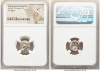 ACHAEMENID PERSIA. Xerxes II-Artaxerxes II (ca. 5th-4th centuries BC). AR siglos (15mm). NGC VF. Lydo-Milesian standard. Sardes mint, ca. 420-375 BC. ...