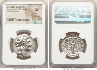 SELEUCID KINGDOM. Antiochus VII Euergetes (Sidetes) (138-129 BC). AR tetradrachm (29mm, 11h). NGC XF, brushed. Antioch on the Orontes. Diademed head o...