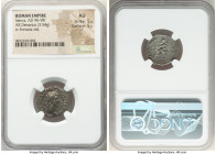 Nerva (AD 96-98). AR denarius (19mm, 3.54 gm, 6h). NGC AU 5/5 - 5/5. Rome, AD 97. IMP NERVA CAES AVG-P M TR P COS III P P, laureate head of Nerva righ...