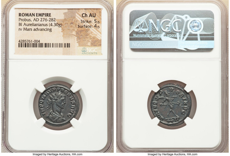 Probus (AD 276-282). BI antoninianus (23mm, 4.30 gm, 12h). NGC Choice AU 5/5 - 4...