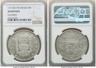 Charles III 8 Reales 1771 Mo-FM AU Details (Cleaned) NGC, Mexico City mint, KM105, Cal-1103. Palindrome, and the last date of series. 

HID09801242017...