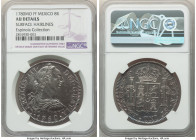 Charles III 8 Reales 1780 Mo-FF AU Details (Surface Hairlines) NGC, Mexico City mint, KM106.2. Detailed portrait and well struck reverse with deep pur...