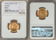 Estados Unidos gold Restrike 10 Pesos 1959-M MS65 NGC, Mexico City mint, KM473. Rose toned with golden luster. 

HID09801242017

© 2022 Heritage Aucti...
