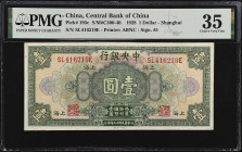 CHINA--REPUBLIC. Central Bank of China. 1 Dollar, 1928. P-195c. PMG Choice Very Fine 35.

Estimate: $50.00- $100.00