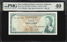 MIXED LOTS. Cuba, East Caribbean States & Scotland. Lot of (4). Mixed Banks. Mixed Denominations, ND (1960-65). P-14g, 14h, 80c & 102a. PMG Very Fine ...