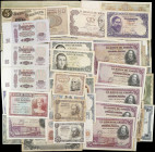 MIXED LOTS. Europe. Lot of (79). Mixed Banks. Mixed Denominations, Mixed Dates. P-Various. Fine to About Uncirculated.
Mostly Russian, Spanish and Po...